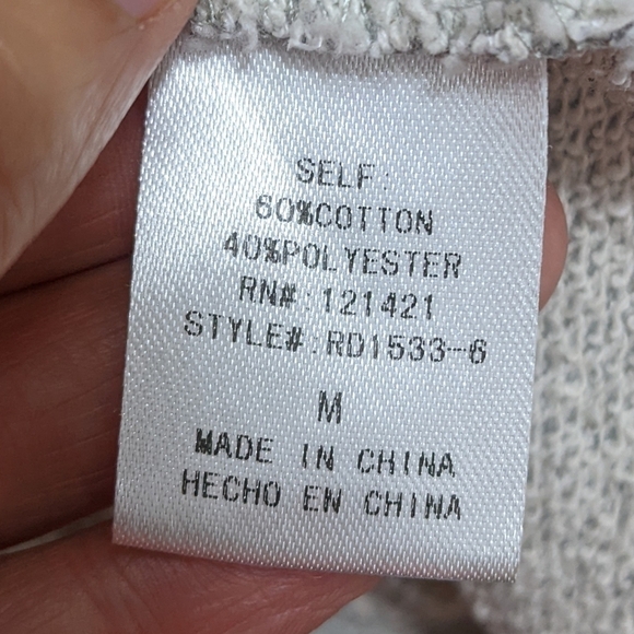 Ellison Embroidered Tasseled Terry Cloth Mini Dress Sz M - Picture 8 of 8